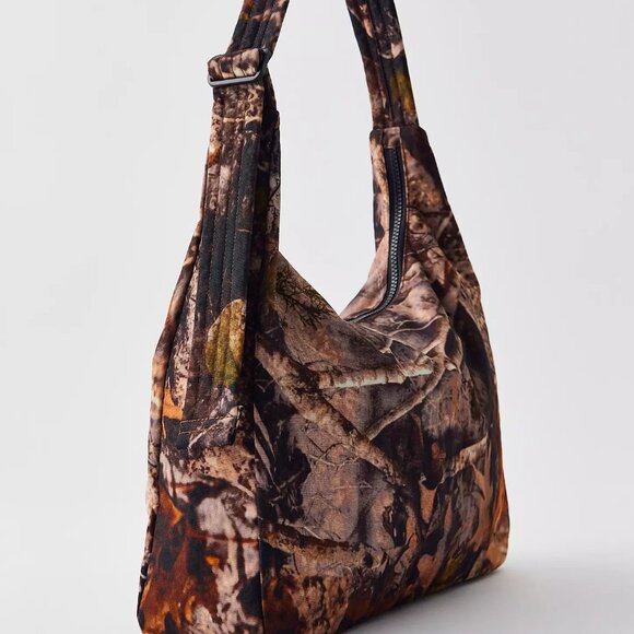 NWT Baggu Nylon Shoulder Bag - Photo Forest - Picture 10 of 10